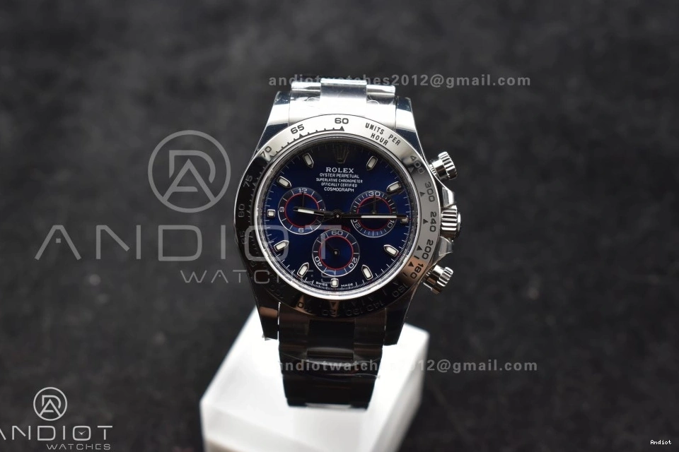 and UrbanChic Dial 751 904L Best Bracelet 1:1 BTF 116509 Daytona Edition Case Blue SA SS 0715